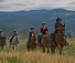 Good riding at Paws up Resort Ranch in Montana