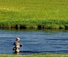 Fishing in Montana at the Lone Mountain ranch