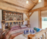 Inside cabin at Sweetgrass ranch